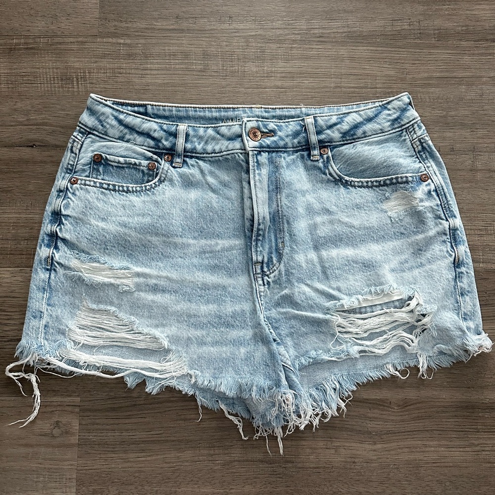 American Eagle Distressed Jean Shorts